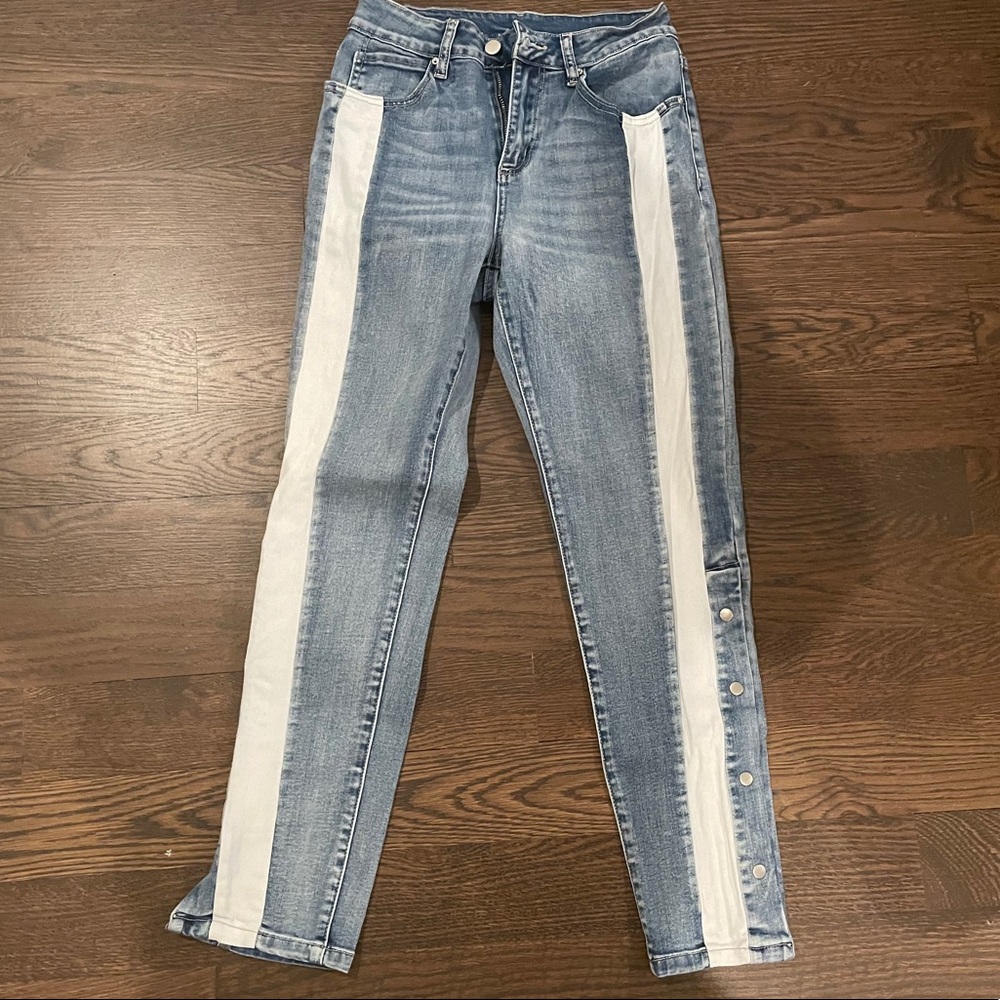 Stripe Side Jeans